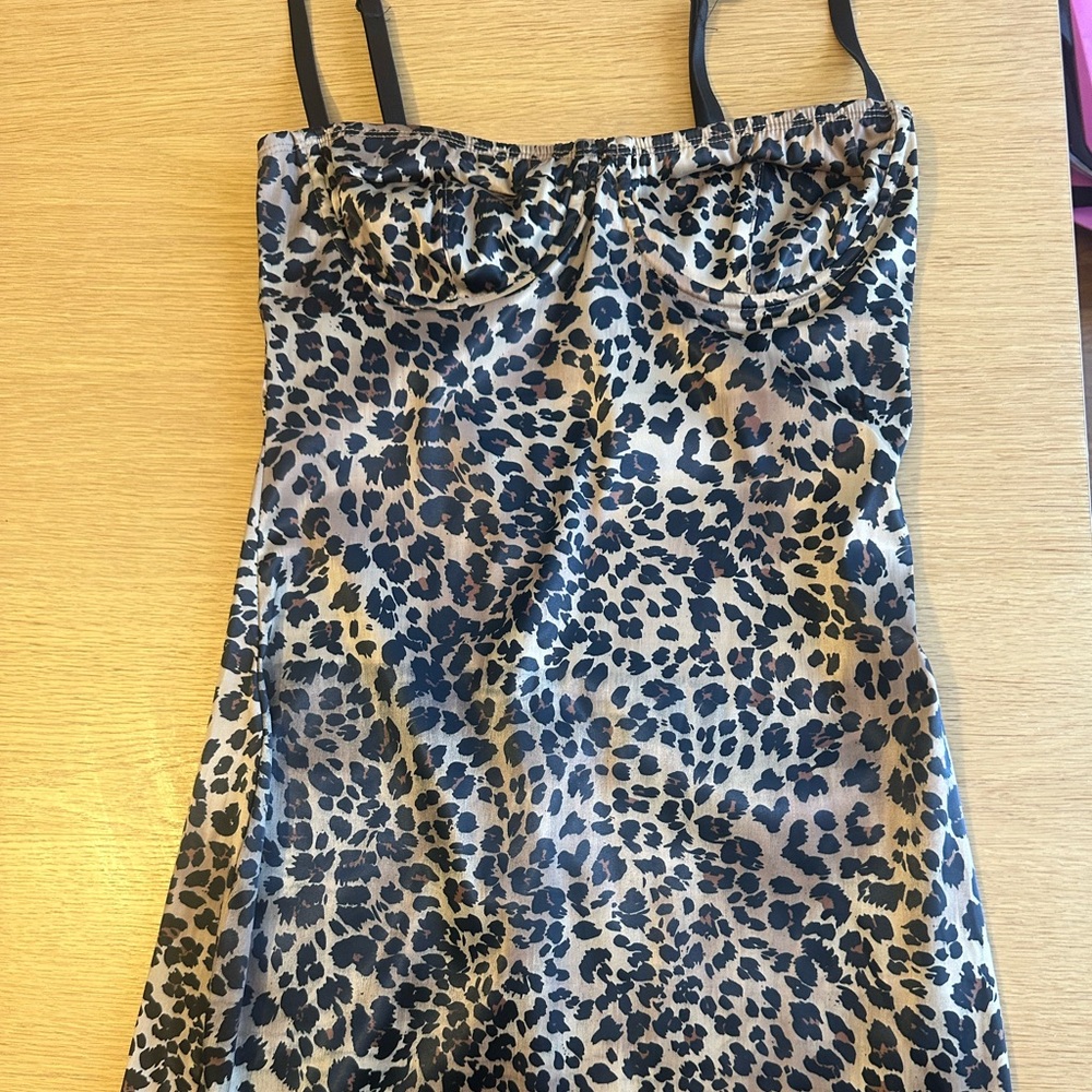 Leopard Print mini dress